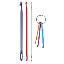 Tunisian crochet hook aluminum 6 pcs