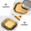 Stainless Steel Octagonal Dessert Bowls 4 Pcs 4