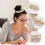 Pettine per capelli da donna con strass, accessorio da sposa, 4 pezzi 6
