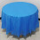 Nayueo Round Tablecloth Polyester 213cm Black 8