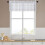 Green buffalo plaid kitchen curtains set of 2 6