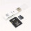Léitheoir cártaí Mini USB3.0 2-in-1 do chártaí Micrea SD agus TF 4