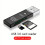 Léitheoir Cárta Micrea SD USB3.05Gbps2-in-1 5