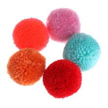 Kitten Ball Toy Soft Plush 5PCS