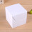 White Square Gift Boxes for Cupcakes 10 pcs 12x12x12 cm 4