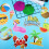Summer party decorations hanging swirls 10 pcs 2