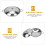 Stainless Steel Pot Set Double-Ear Multi-Purpose Cookware 8