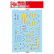 Model Decals Water Slide Sticker for 1/144 RG Astray Gold