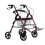 Four-wheel walker with seat function 1