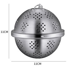 Stainless Steel Tea Strainer with Chain 304 Mesh