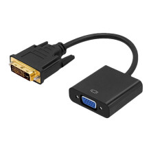 DVI to VGA adapter 1080p 24+1 pin converter