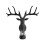 Deer Head Wall Light Resin Indoor Outdoor Decor 1