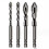 High-Strength Eccentric Drill Bit Set for Concrete Glass 1