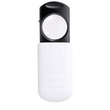 Homerr Pocket Magnifier 8x with Light Portable Retractable