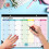 Doodle Large Desk Calendar 2025-2026 2