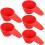 Measuring Spoon Set 1/4 Cup 5 Pieces Short Handle 4