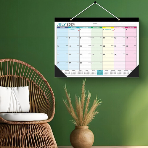 Doodle Large Desk Calendar 2025-2026 2