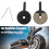 Pastilhas de freio Leke para bicicletas, compatíveis com scooters elétricas Dualtron (1 par). 6