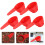 Measuring Spoon Set 1/4 Cup 5 Pieces Short Handle 6