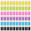Finger Sponge Daubers Art Craft Set 60 Pieces 1