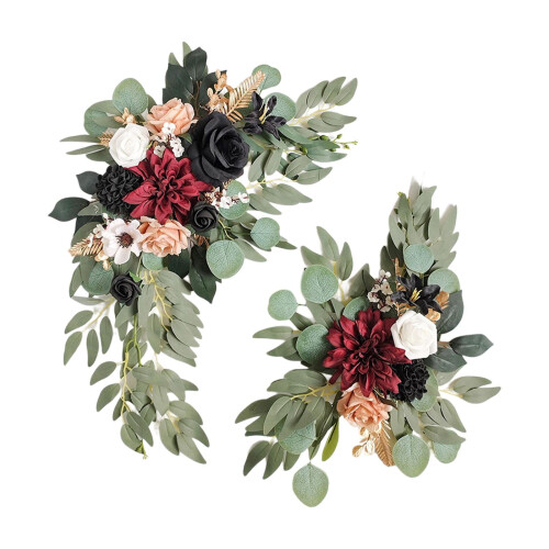 Artificial Wreath for Door or Window 2 pcs