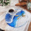 Resin epoxy coaster mold circular silicone12inch 3