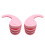 Sleeping Ear Plugs Silicone Waterproof Noise Reduction Pink 1