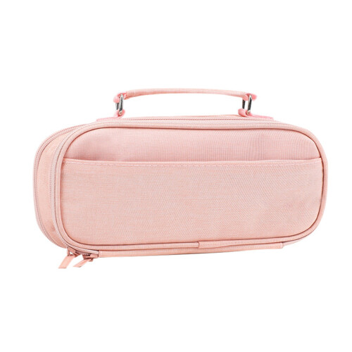 Canvas Pencil Bag for Students Six-Layer Large Capacity