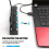 Hub USB 2.0 de 4 e 7 portas com indicador de energia LED 8