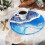 Resin epoxy coaster mold circular silicone12inch 4