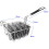 Taco Fryer Basket with Grip Handle for 4 Shells 2