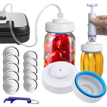 Vacuum Sealer for Mason Jars with Hose and Pump