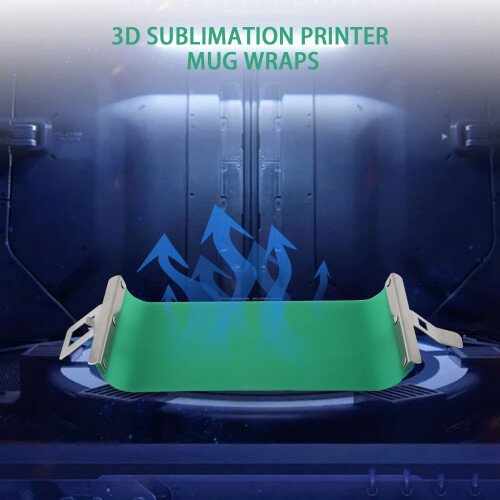 3D sublimation silicone mug wraps clamp set 3 pcs 1