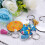 Sublimation Keychain Blanks Round MDF 128 pcs 6