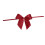 Velvet Christmas Bows Rustic Style 6 Pack 1