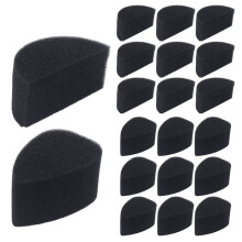 Face Paint Sponges Black High-Density 20 pcs