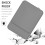 Grey waterproof laptop sleeve case for 15.6-inch notebook 8