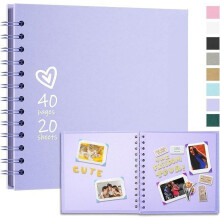 Hengsof scrapbook album kraft paper 40 pages