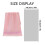 Bath Sheet Towel Pink 13 x 29 inches 2