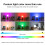 Ampoule LED E27RGB avec télécommande (1 lot) 8