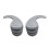 Sleeping Ear Plugs Silicone Noise Reduction Grey 1