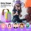 Wireless Mic and Bluetooth Speaker for Gaming Purple 2