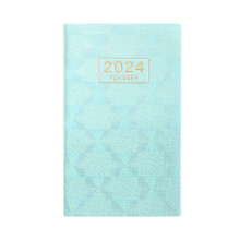 Hmsavn A6 Mini Notebook Planner Daily Organizer Light Blue