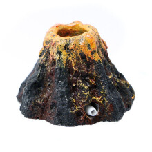 Aquarium Aeration Pump with Bubble Stone Volcano
