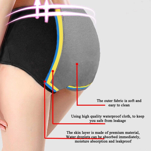 Leak-Proof Protective Panties for Women, Heavy Flow 1