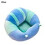 Canapé-lit en peluche Roofei pour bébé, bleu 7