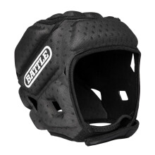 Battle Sports Schutz Softshell Sporthelm mit Belüftung, 95% Kopfbedeckung, verstellbarer Kinnriemen (Klein)