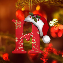 Hengsof wooden Christmas letters A-Z 26 pcs