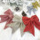 Christmas Bow Decorations Red Wreath Bows 24 Pack 6