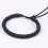 Polyester Satin Rattail Cord 2mm Black 295ft 3